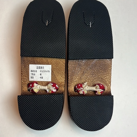 GETA Japanese Wooden Slippers. Authentic. - Picture 5 of 6